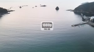 伊豆外浦海岸 ドローン空撮素材 fhd 1080p